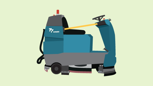 Máquinas de limpeza robótica