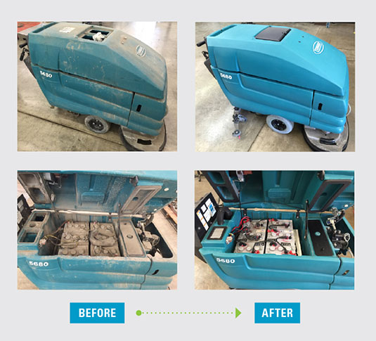 Pre-Owned Before and After