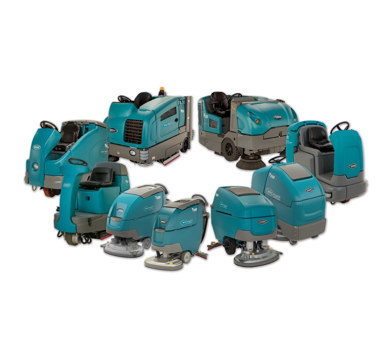 Línea de máquinas de limpieza de Tennant Company