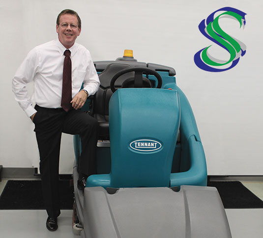 Sparkle Services, Inc. - Récureuse autoportée T16 de Tennant avec ec-H2O